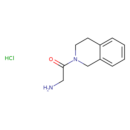 2-Amino-1-(1,2,3,4-tetrahydroisoquinolin-2-yl)ethan-1-one hydrochloride