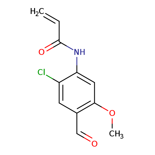 2-Propenamide, N-(2-chloro-4-formyl-5-methoxyphenyl)-