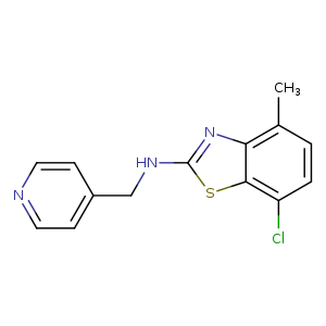 7-Chloro-4-methyl-N-(pyridin-4-ylmethyl)-1,3-benzothiazol-2-amine