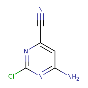 6-Amino-2-chloro-4-pyrimidinecarbonitrile
