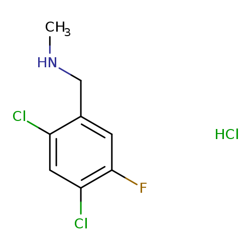 [(2,4-dichloro-5-fluorophenyl)methyl](methyl)amine hydrochloride