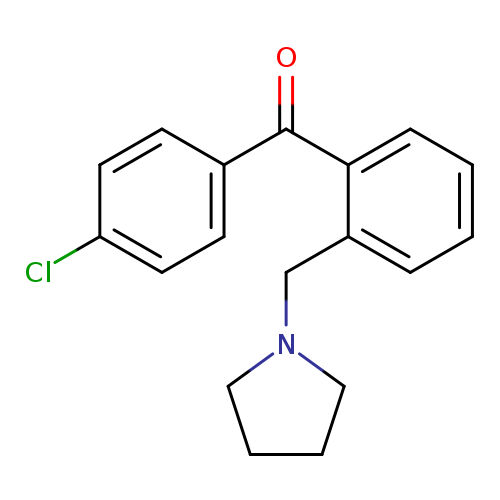4'-Chloro-2-pyrrolidinomethyl benzophenone