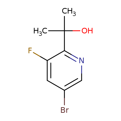 2-(5-bromo-3-fluoropyridin-2-yl)propan-2-ol