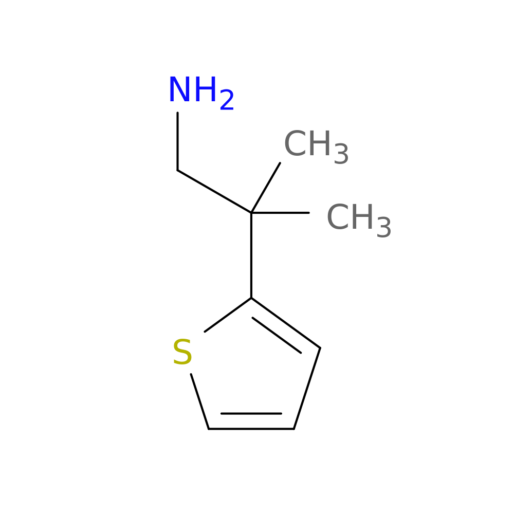 2-methyl-2-(thiophen-2-yl)propan-1-amine