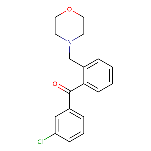 3'-Chloro-2-morpholinomethyl benzophenone