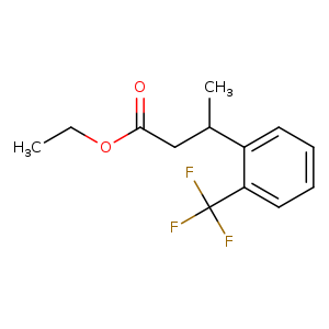 Ethyl 3-(2-(trifluoromethyl)phenyl)butanoate