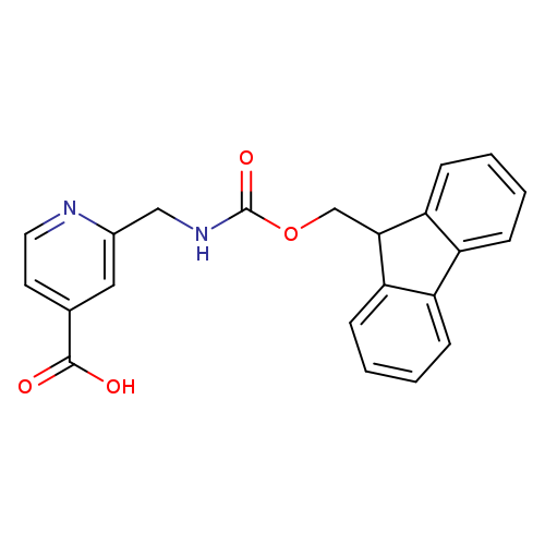 2-({[(9H-fluoren-9-ylmethoxy)carbonyl]amino}methyl)pyridine-4-carboxylic acid