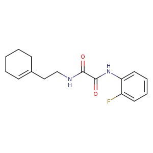 N'-[2-(cyclohex-1-en-1-yl)ethyl]-N-(2-fluorophenyl)ethanediamide