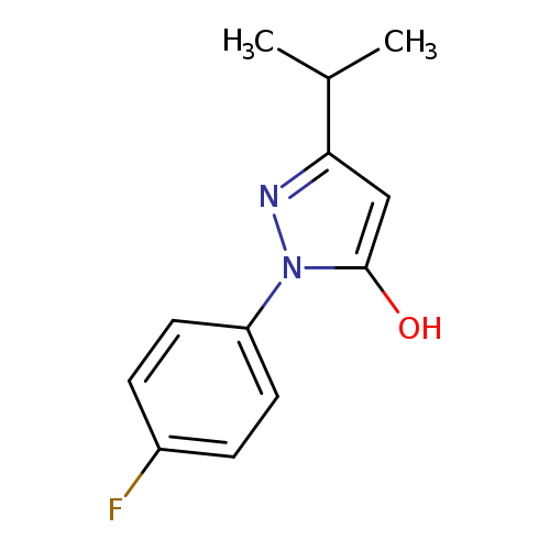 1-(4-Fluorophenyl)-3-isopropyl-1h-pyrazol-5-ol