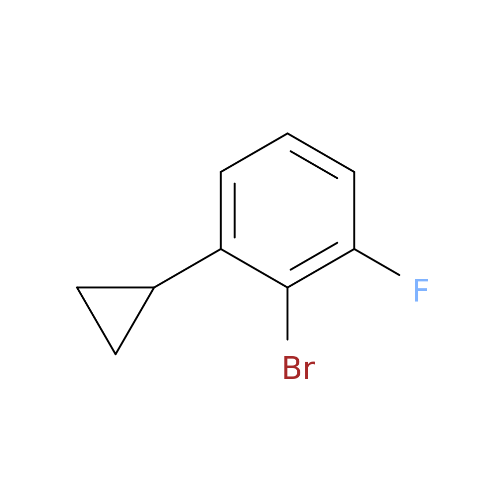 2-bromo-1-cyclopropyl-3-fluorobenzene