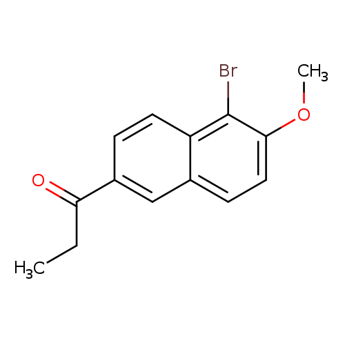 1-(5-bromo-6-methoxynaphthalen-2-yl)propan-1-one