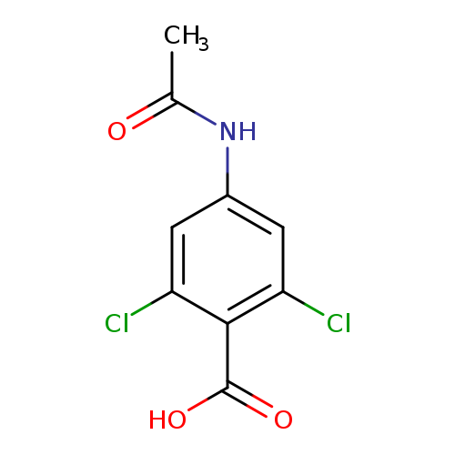 2,6-dichloro-4-acetamidobenzoicacid