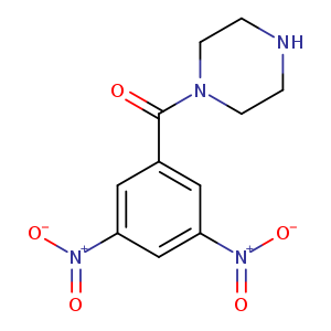 1-(3,5-dinitrobenzoyl)piperazine