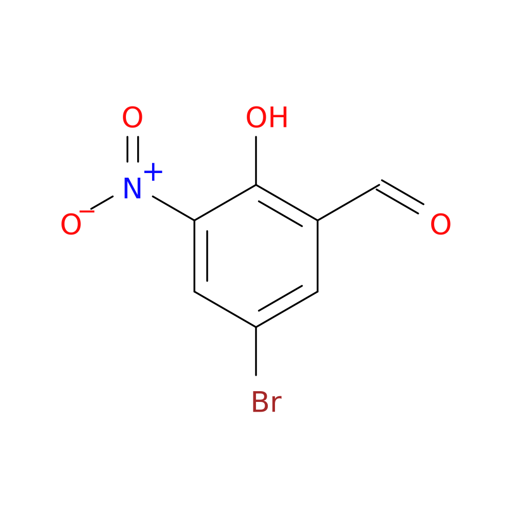 5-Bromo-2-hydroxy-3-nitrobenzaldehyde
