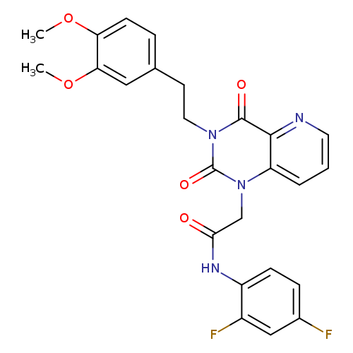 N-(2,4-difluorophenyl)-2-{3-[2-(3,4-dimethoxyphenyl)ethyl]-2,4-dioxo-1H,2H,3H,4H-pyrido[3,2-d]pyrimidin-1-yl}acetamide