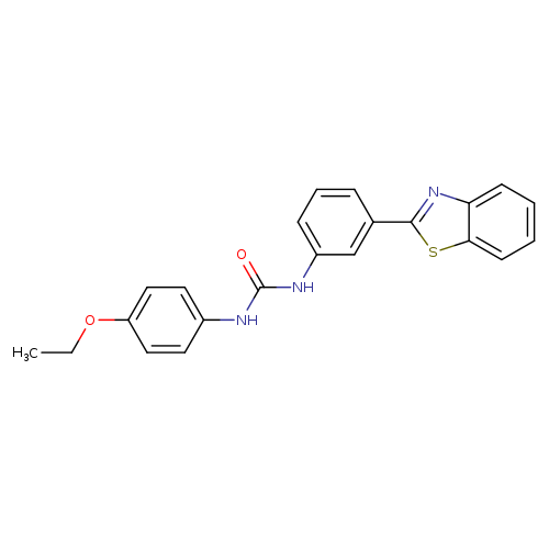 3-[3-(1,3-benzothiazol-2-yl)phenyl]-1-(4-ethoxyphenyl)urea