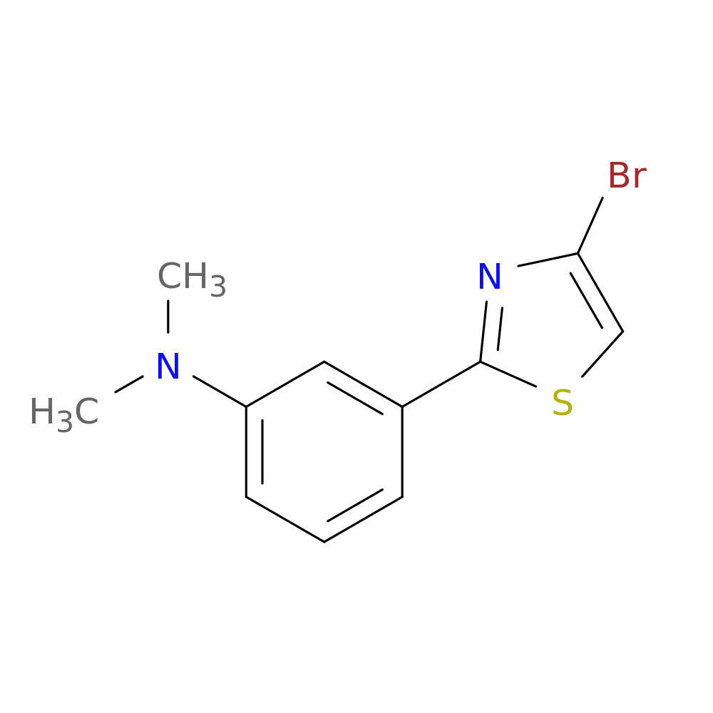 3-(4-broMothiazol-2-yl)-N,N-diMethylaniline