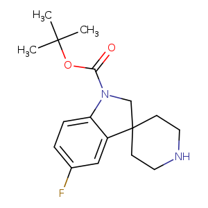 1-Boc-5-Fluorospiro[indoline-3,4'-piperidine]