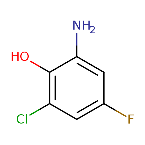 2-Amino-6-chloro-4-fluorophenol