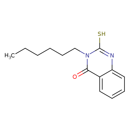 3-hexyl-2-sulfanyl-3,4-dihydroquinazolin-4-one