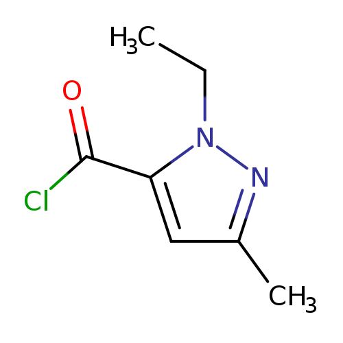 1-Ethyl-3-methyl-1h-pyrazole-5-carbonyl chloride