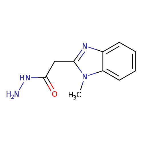 2-(1-methyl-1H-1,3-benzodiazol-2-yl)acetohydrazide