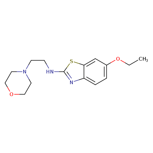 6-Ethoxy-n-(2-morpholinoethyl)benzo[d]thiazol-2-amine
