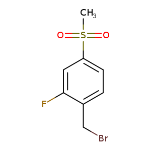 1-(Bromomethyl)-2-fluoro-4-(methylsulfonyl)benzene