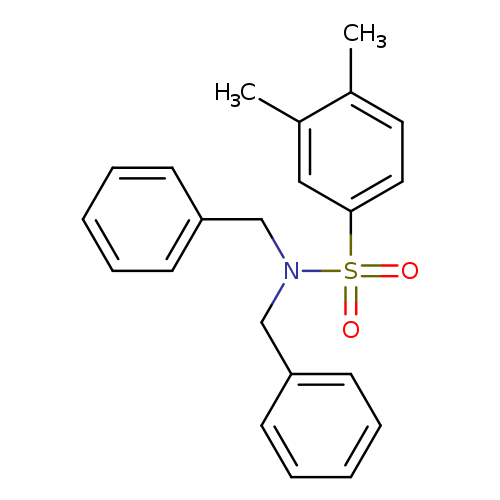 N,N-dibenzyl-3,4-dimethylbenzene-1-sulfonamide