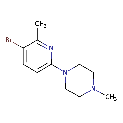1-(5-Bromo-6-methylpyridin-2-yl)-4-methylpiperazine