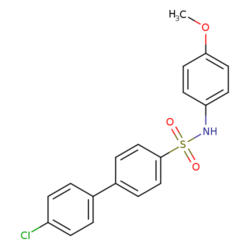 4'-chloro-N-(4-methoxyphenyl)-[1,1'-biphenyl]-4-sulfonamide