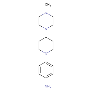 4-(4-(4-Methylpiperazin-1-yl)piperidin-1-yl)aniline