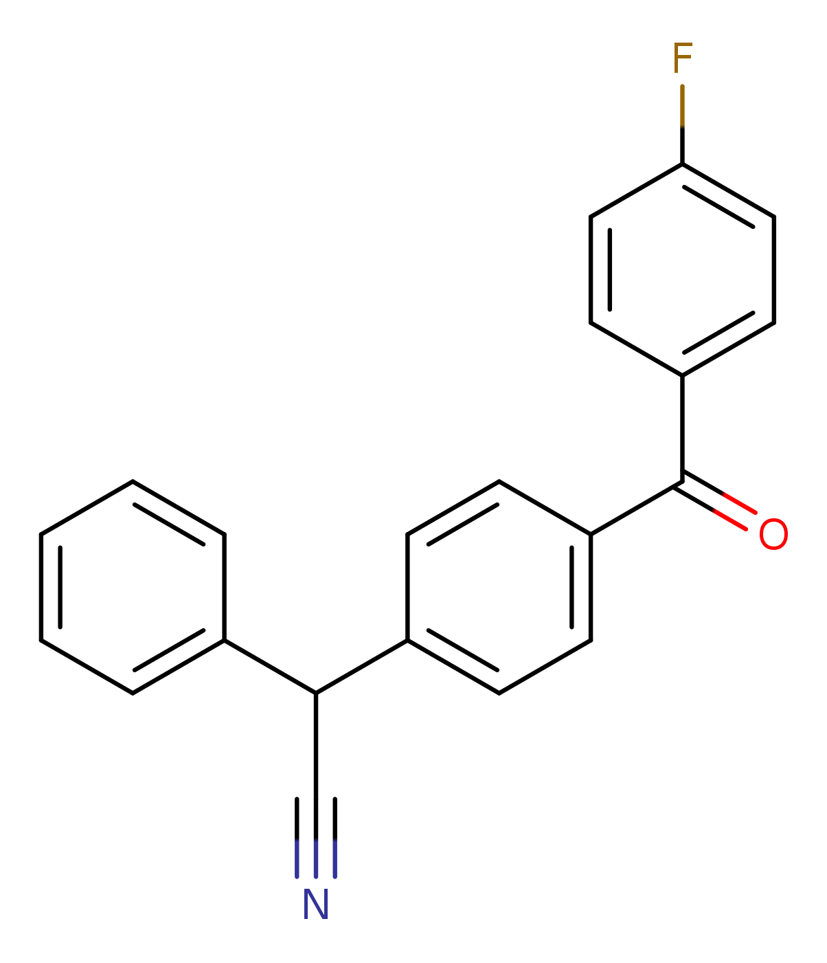 2-[4-(4-fluorobenzoyl)phenyl]-2-phenylacetonitrile