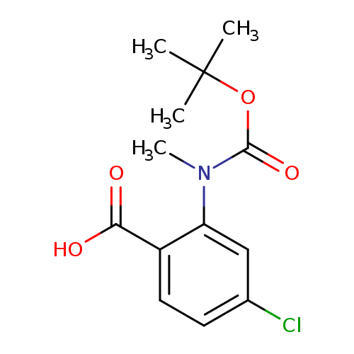 2-(tert-Butoxycarbonyl-methyl-amino)-4-chloro-benzoic acid