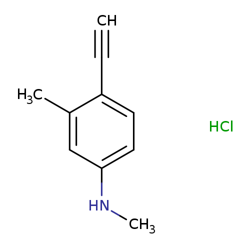 (4-Ethynyl-3-methyl-phenyl)-methyl-amine hydrochloride