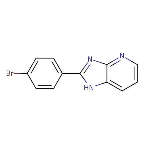 3H-Imidazo[4,5-b]pyridine,2-(4-bromophenyl)-