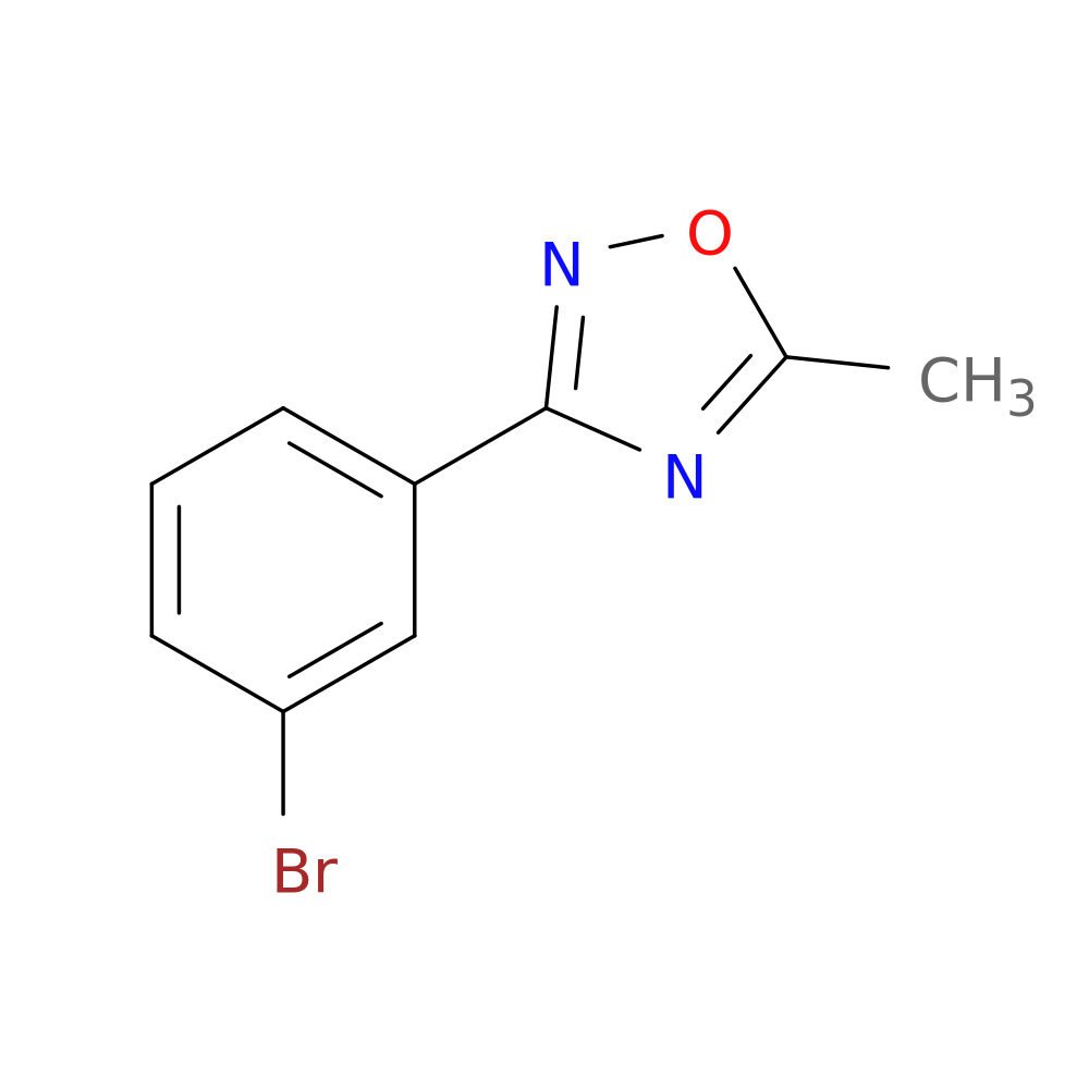 3-(3-Bromophenyl)-5-methyl-1,2,4-oxadiazole