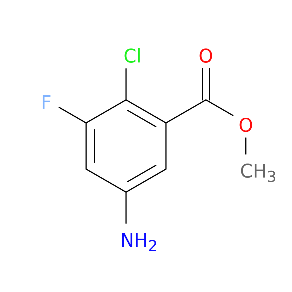 Methyl 5-amino-2-chloro-3-fluorobenzoate
