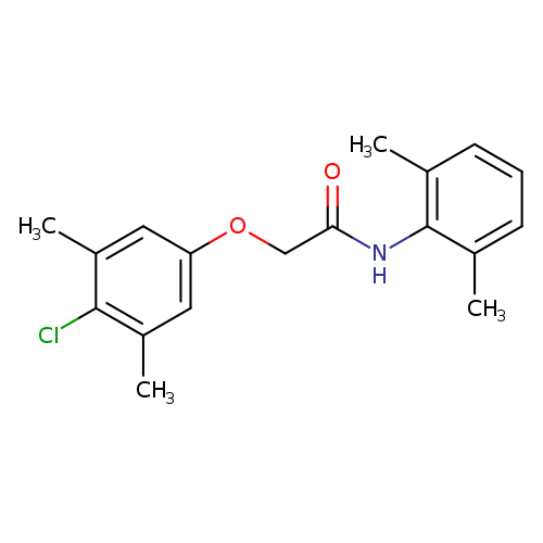 2-(4-chloro-3,5-dimethylphenoxy)-N-(2,6-dimethylphenyl)acetamide