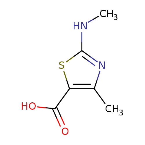 4-Methyl-2-(methylamino)-1,3-thiazole-5-carboxylic acid