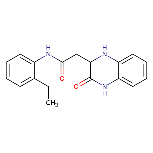 N-(2-Ethylphenyl)-2-(3-oxo-1,2,3,4-tetrahydroquinoxalin-2-yl)acetamide