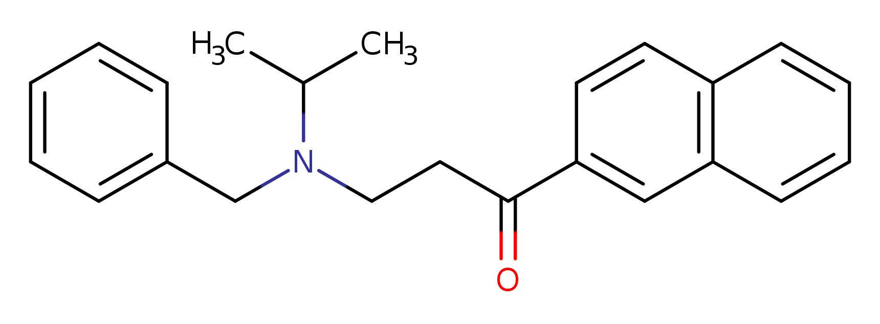 1-Propanone, 3-[(1-methylethyl)(phenylmethyl)amino]-1-(2-naphthalenyl)-