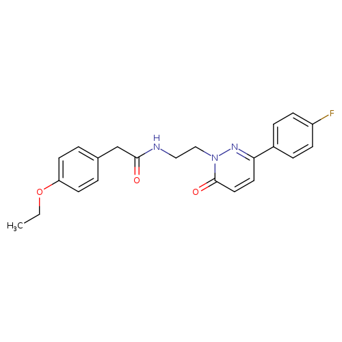 2-(4-ethoxyphenyl)-N-{2-[3-(4-fluorophenyl)-6-oxo-1,6-dihydropyridazin-1-yl]ethyl}acetamide