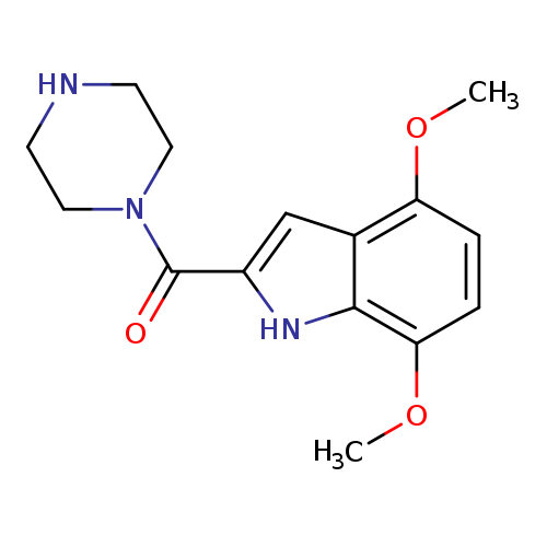 (4,7-Dimethoxy-1H-indol-2-yl)-piperazin-1-yl-methanone