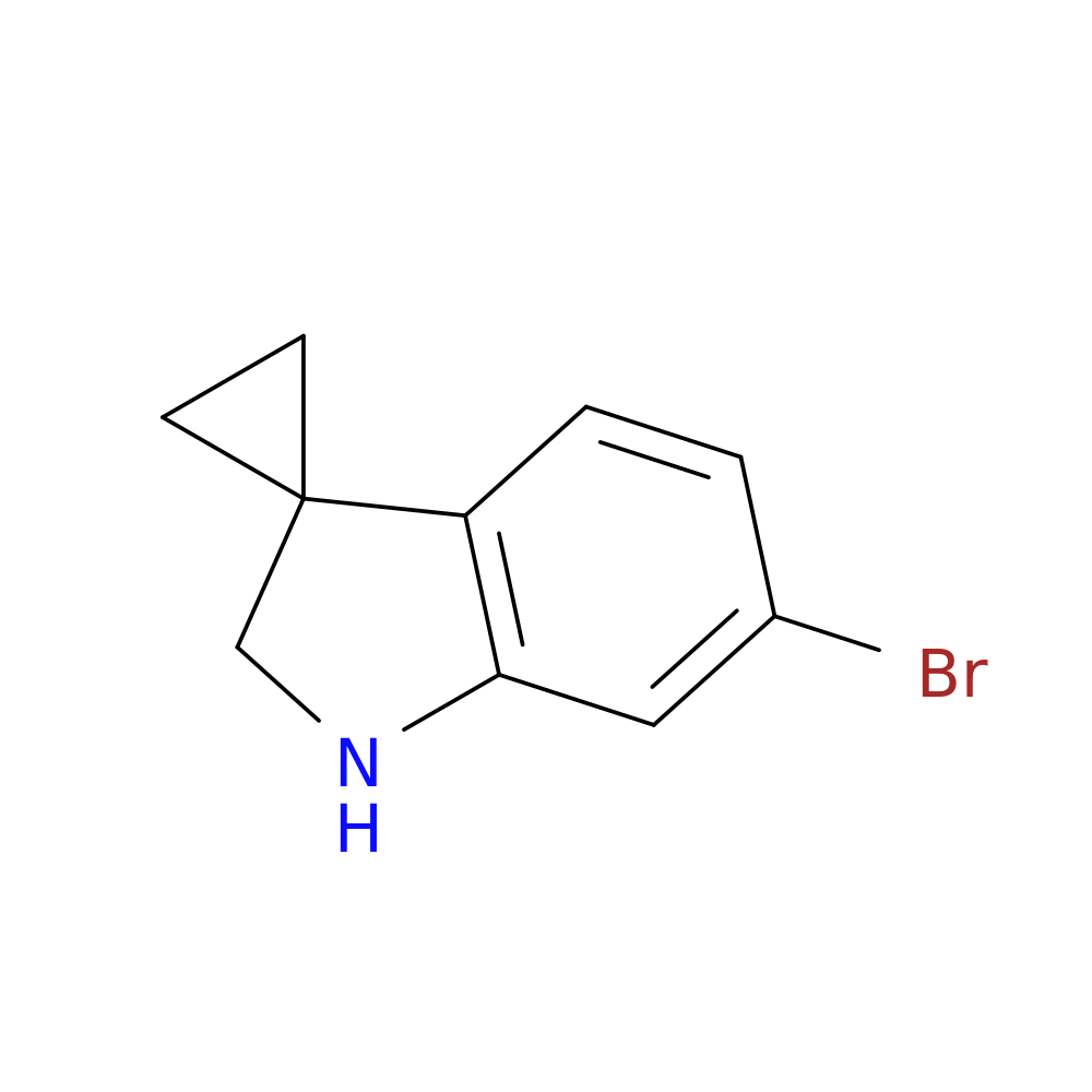 6'-Bromospiro[cyclopropane-1,3'-indoline]