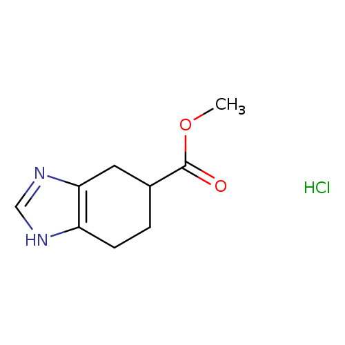 methyl 4,5,6,7-tetrahydro-1H-1,3-benzodiazole-6-carboxylate hydrochloride