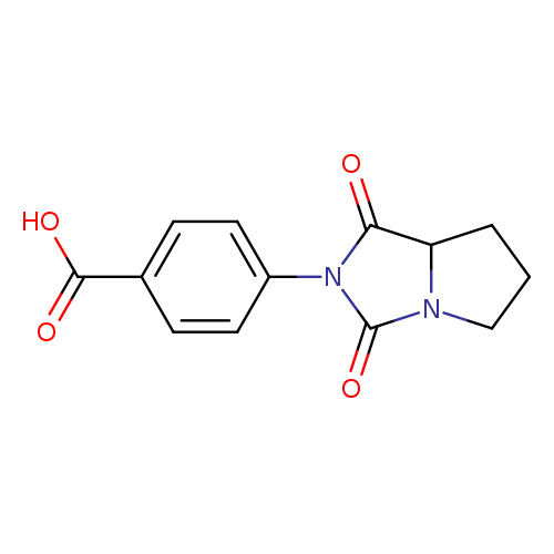 4-(1,3-Dioxotetrahydro-1h-pyrrolo[1,2-c]imidazol-2(3h)-yl)benzoic acid