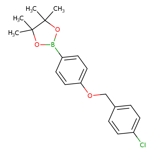 1,3,2-Dioxaborolane, 2-[4-[(4-chlorophenyl)methoxy]phenyl]-4,4,5,5-tetramethyl-