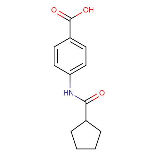 4-cyclopentaneamidobenzoic acid