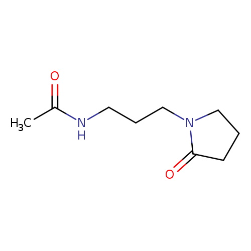 N-(3-acetamidopropyl)pyrrolidin-2-one